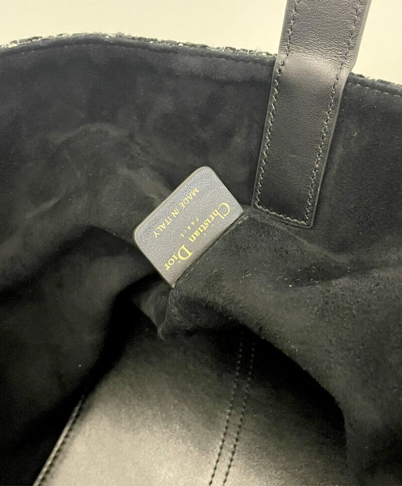 Christian Dior Medium Dior Toujours Bag Black